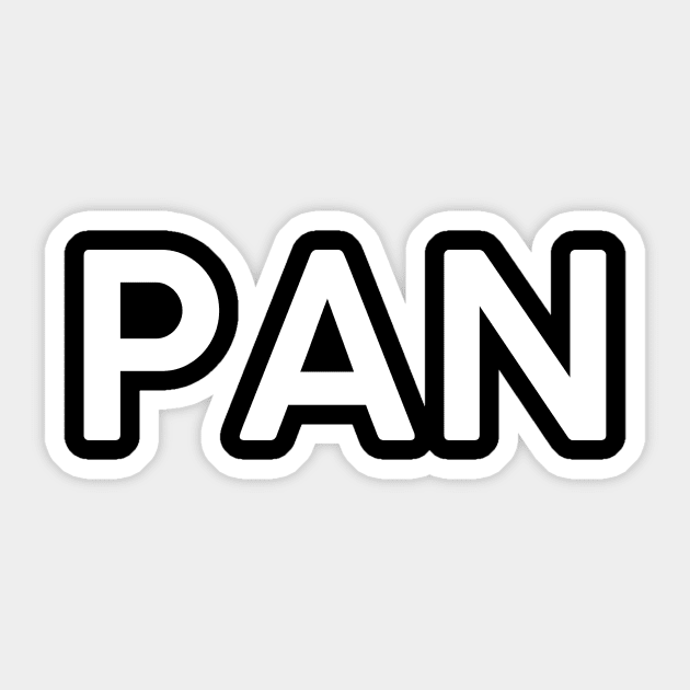 Pan Sticker by TheGentlemanPeacock